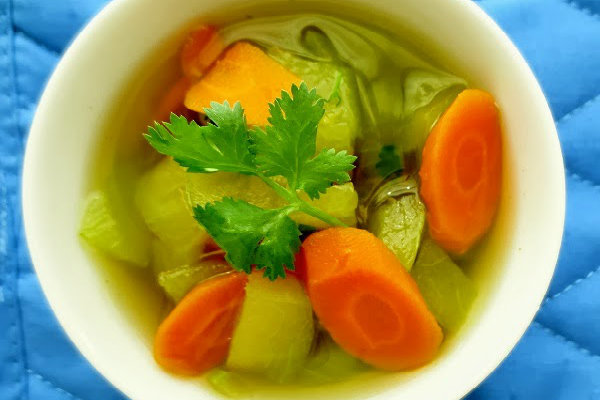 حساء من قشور البطيخ