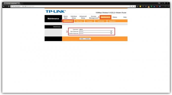 كيفية تغيير كلمة السر الخاصة بك على جهاز التوجيه TP لينك TD-W8901N