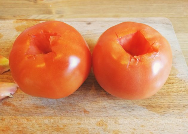 هامبيرقر: الطماطم (البندورة)