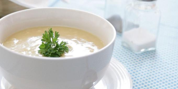 وصفات الحساء كريم: حساء كريم مع الكرفس