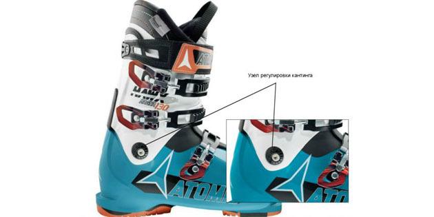 كيفية اختيار أحذية التزلج: عقدة تعديل الميلا