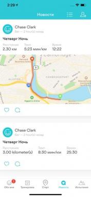 تطبيق نظرة عامة Runkeeper المحمول لفون