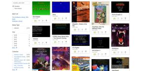 وقد ظهرت أرشيف الإنترنت الآلاف من الألعاب 2.5 مع MS-DOS