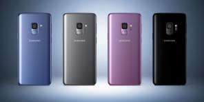 سعر اليوم: Samsung Galaxy S9 مقابل 26999 روبل في DNS