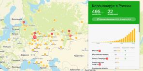أطلقت 2GIS خريطة فيروس كورونا في روسيا