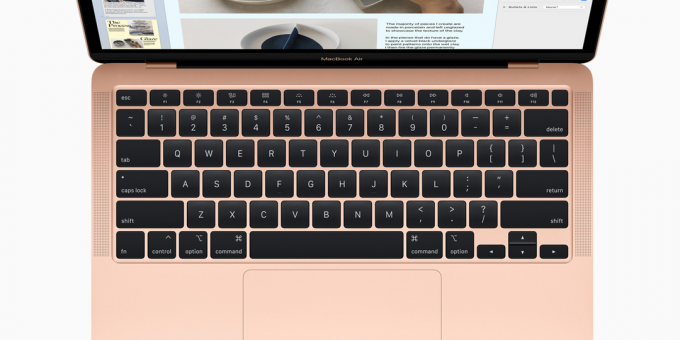 Apple تكشف عن MacBook Air الجديد بلوحة مفاتيح محسّنة