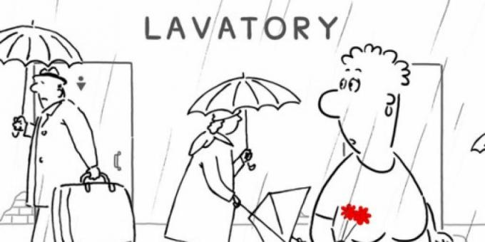أفضل الرسوم الكرتونية الروسية: " قصة مرحاض - قصة حب"
