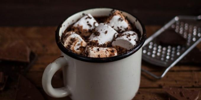 ما يجب القيام به في فصل الخريف: الشوكولاته الساخن
