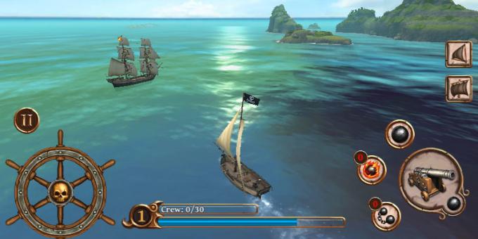 لعبة حول القراصنة: سفن من المعركة: عصر القراصنة
