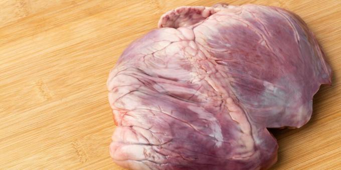 كيف وكم لطهي قلب لحم الخنزير: قطع قلب لحم الخنزير