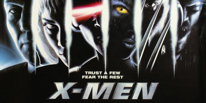 ملصق الفيلم الأول X-الرجال