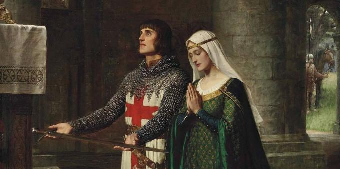 قاتل فرسان العصور الوسطى في بطولات ليس فقط من أجل جذب انتباه السيدات