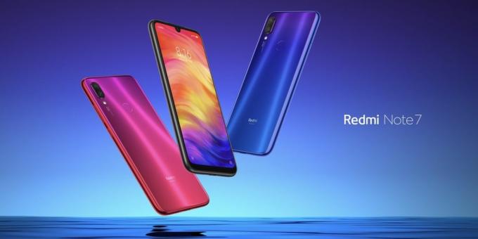 Redmi ملاحظة 7 - النموذج الأول لهذه العلامة التجارية Redmi التي كتبها XIAOMI