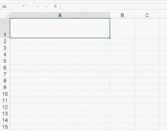 نقل القسري لالنص في خلية في Excel
