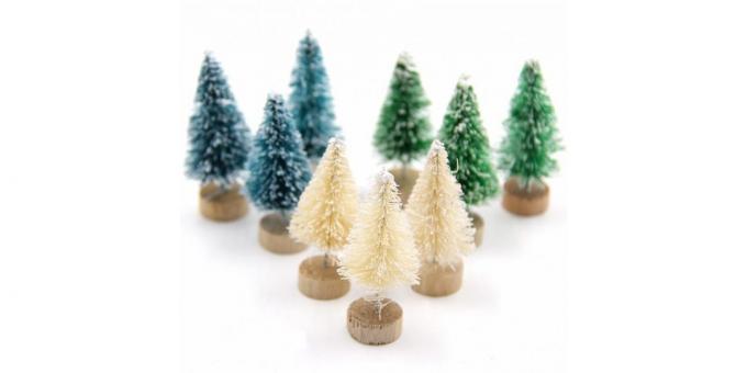 أشجار عيد الميلاد مصغرة