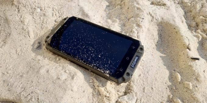 حماية الهاتف الذكي Poptel P9000 الحد الأقصى: على الشاطئ