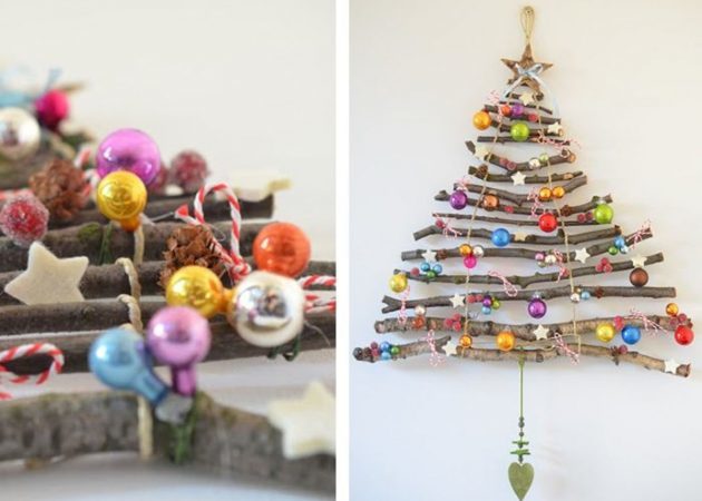 تزيين شجرة عيد الميلاد: البديل