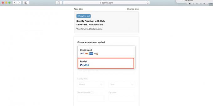 كيفية استخدام سبوتيفي في روسيا: اختيار طريقة الدفع باي بال وإدخال تفاصيل الحساب الخاص بك الولايات المتحدة