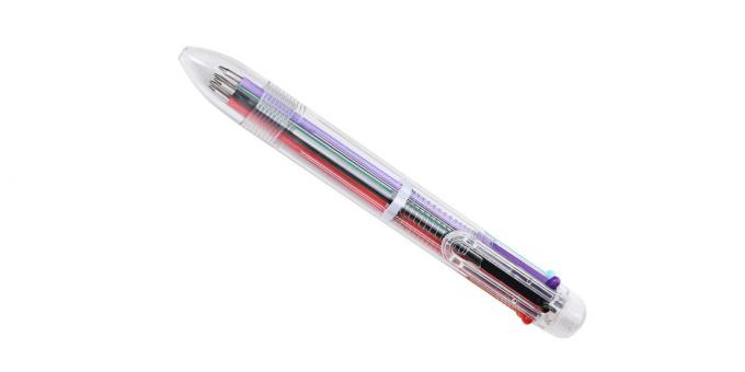 متعدد الألوان قلم