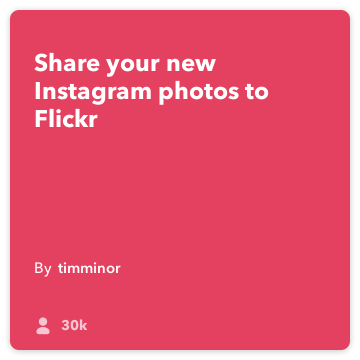إفتتت صفة: تحميل الصور الجديدة إينستاجرام إلى فليكر يربط الانستقرام على فليكر