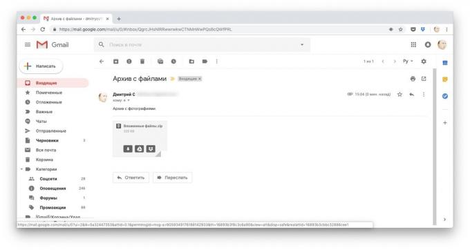 طرق لتحميل الملفات إلى دروببوإكس: حفظ مرفقات Gmail