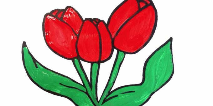 كيفية رسم باقة بسيطة من زهور الأقحوان