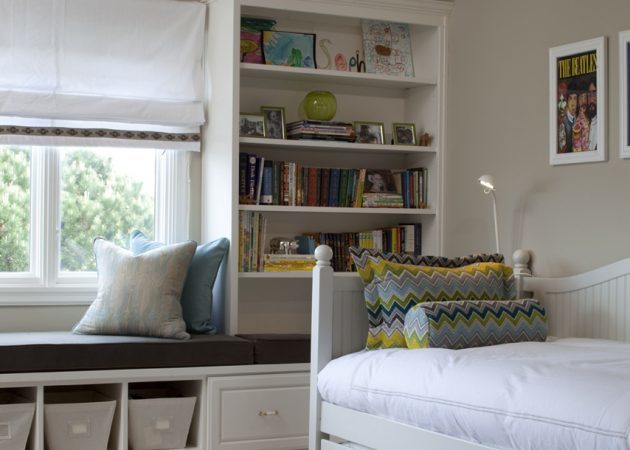 تصميم غرفة نوم صغيرة: اختيار الستائر