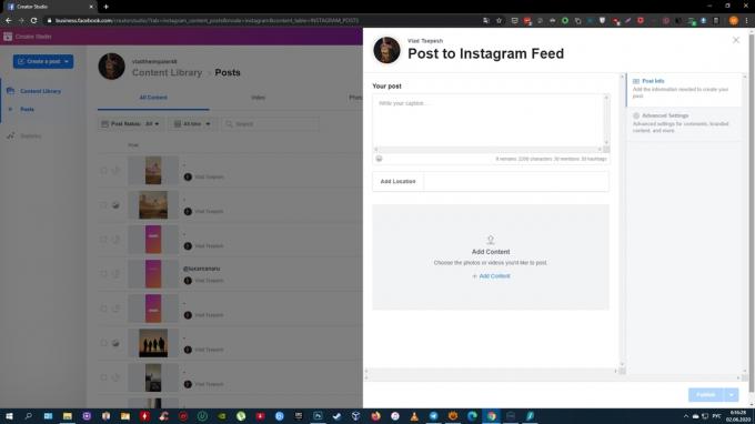 كيفية نشر فيديو على Instagram من جهاز الكمبيوتر الخاص بك: اختر Instagram Feed