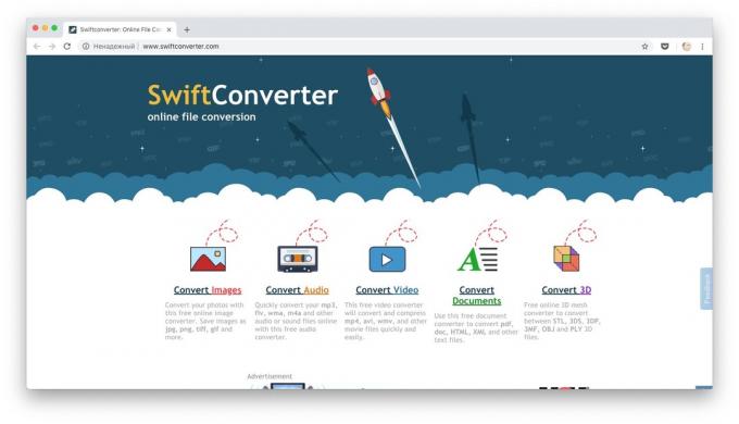 المحولات أون لاين: SwiftConverter