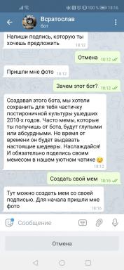 بوت Telegram Vsratoslav يصنع meme من أي صورة