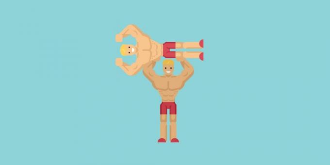 كيفية بناء العضلات من خلال ممارسة مع وزن الجسم