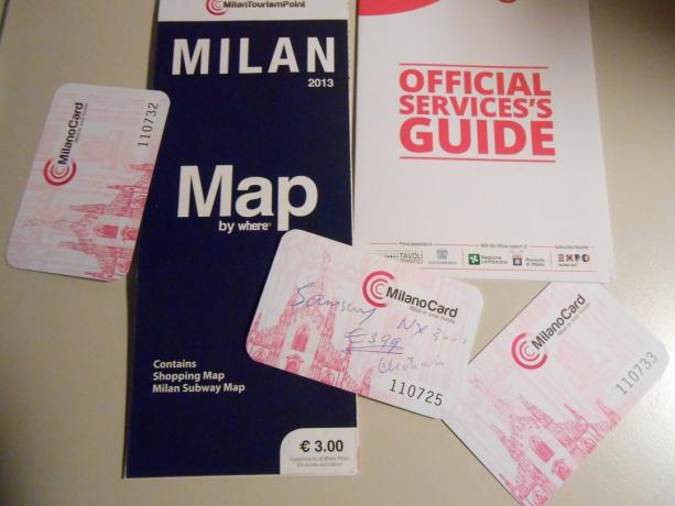 بطاقة المدينة: ميلان 