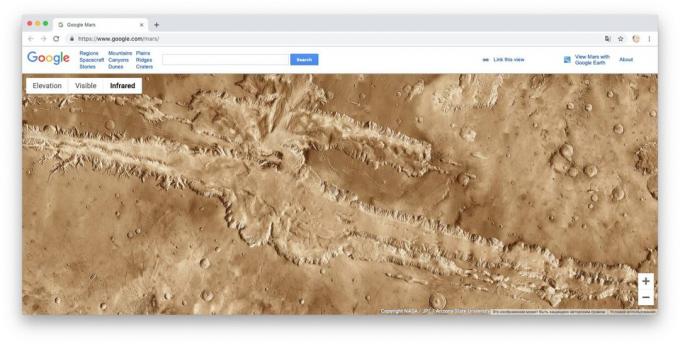 جوجل المريخ