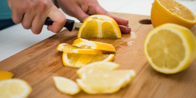 الكرز عصير الليمون: الليمون والبرتقال