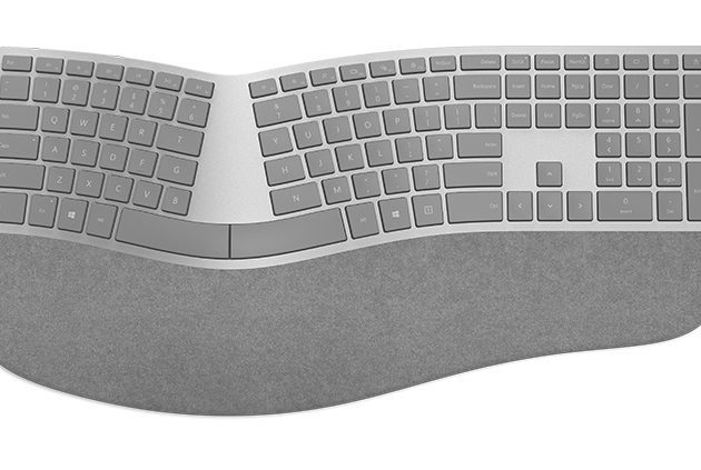 لوحة المفاتيح المريحة مايكروسوفت السطح مريح لوحة المفاتيح