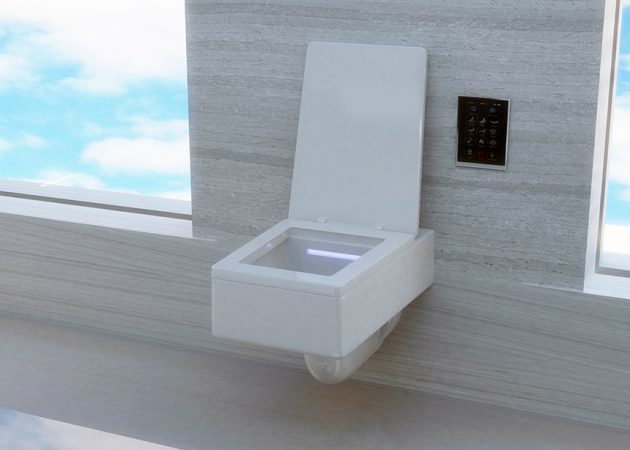 حمام للمستقبل الحمامات المراحيض الذكية