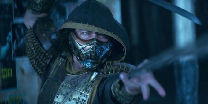 هيرويوكي سانادا بدور العقرب في فيلم Mortal Kombat 2021