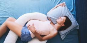 يمكن للمرأة الحامل أن تنام على بطنها