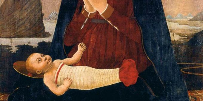 أطفال العصور الوسطى: "مادونا والطفل" ، أليسو بالدوفينيتي