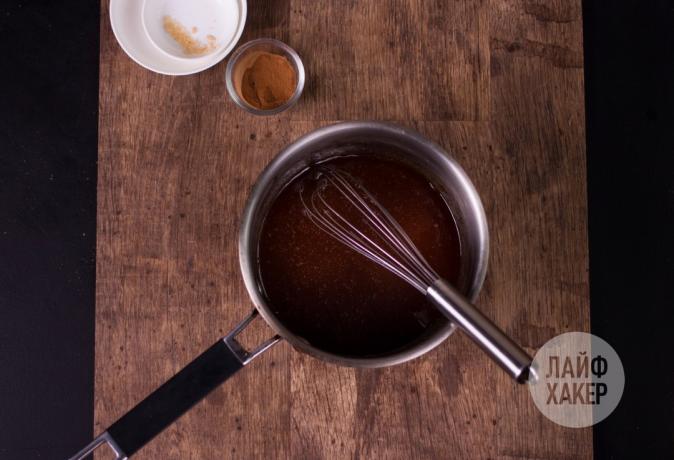 الجرانولا - يغلى العسل وشراب السكر