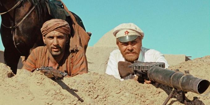 لقطة من فيلم "شمس الصحراء البيضاء".