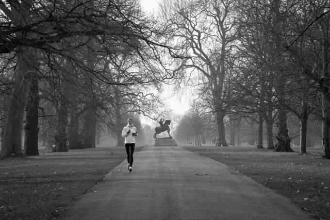 الرياضة مع البرد: الركض الخفيف