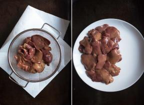 كيف لطهي وجبة خفيفة متموج من كبد الدجاج