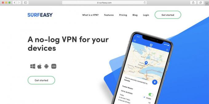 أفضل VPN مجانا للPC، الروبوت، اي فون - SurfEasy