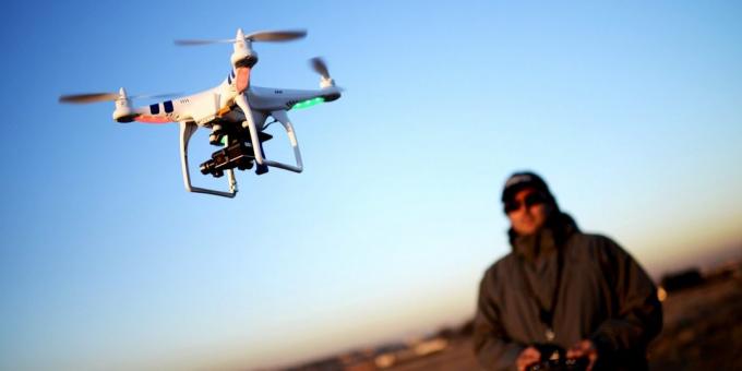مهنة المستقبل: quadrocopter الطيار