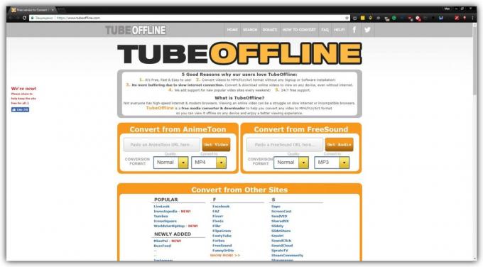 كيفية تحميل ملفات الفيديو دون الحاجة إلى البرمجة: TubeOffline