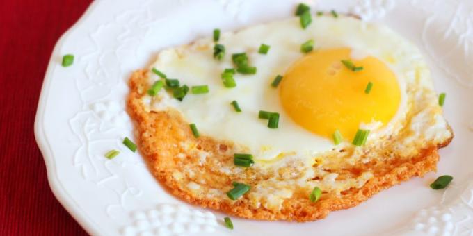 أطباق البيض: البيض المقلي