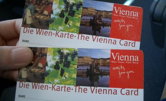 بطاقة المدينة: فيينا