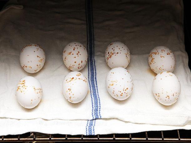 كيفية طبخ البيض في الفرن