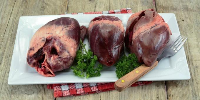 كيف وكم لطهي قلب لحم الخنزير: قلب لحم الخنزير المبرد